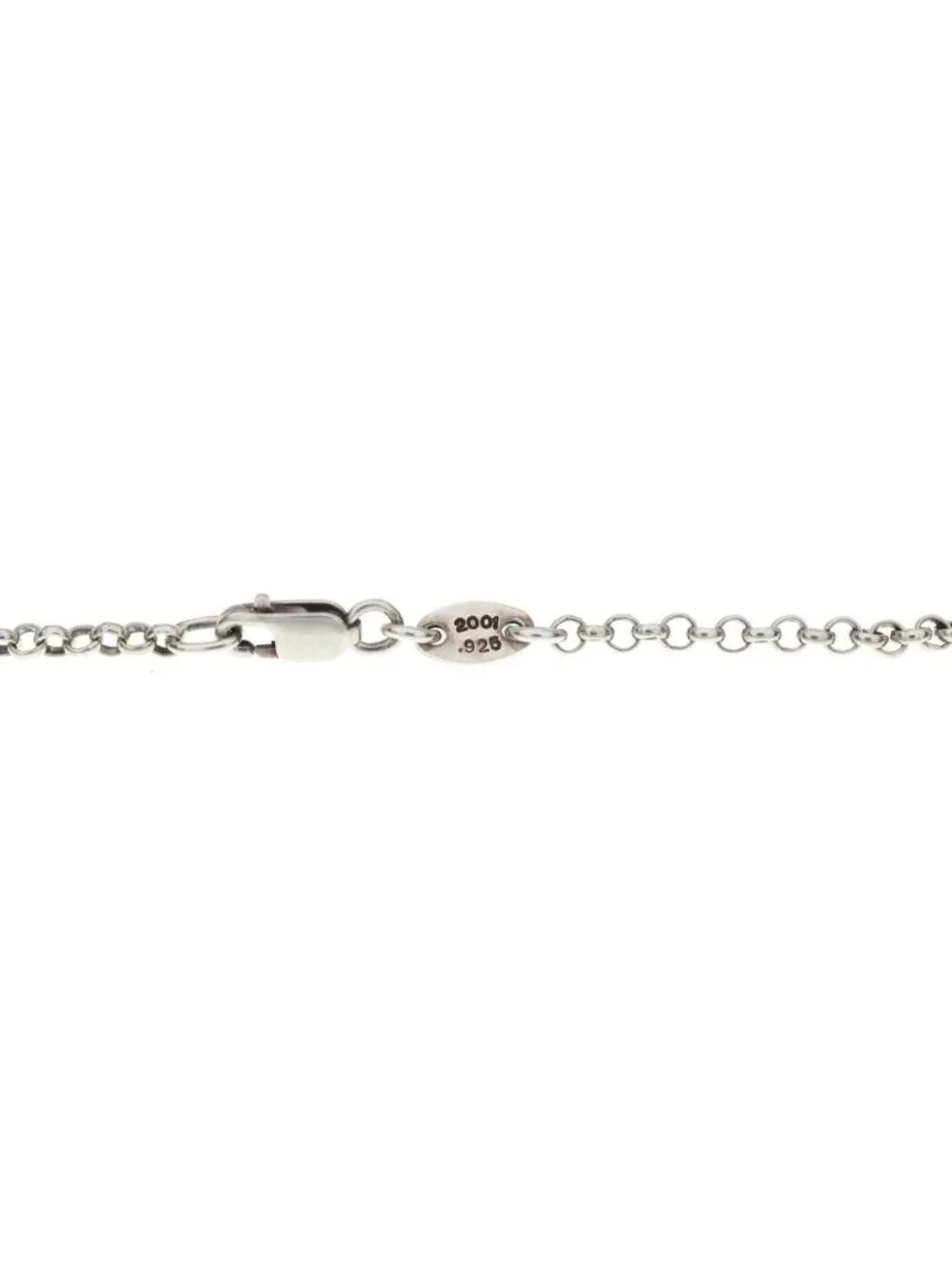 Chrome Hearts Neckchain Roll Chain Necklace Silver